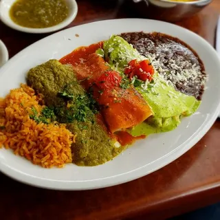 Three Enchilada Combination