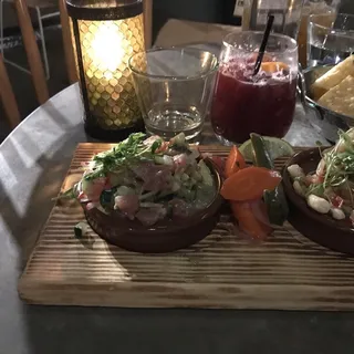 Ceviche Sampler