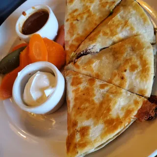 Guajillo Braised Short Rib Quesadilla