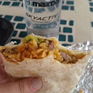 Carne Asada Burrito