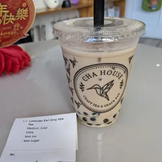 Lavender Earl Grey Milk Tea