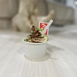 Matcha and Sri Lanka soft serve
