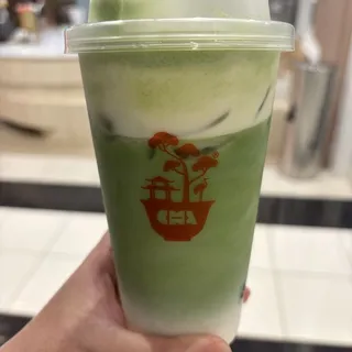 Cream Foam Matcha Latte