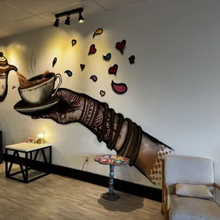 interior, crepes