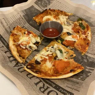 Pizza Paratha
