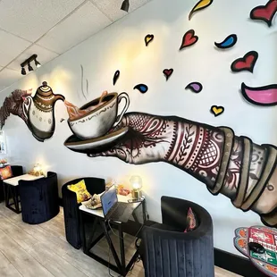 Love the wall art
