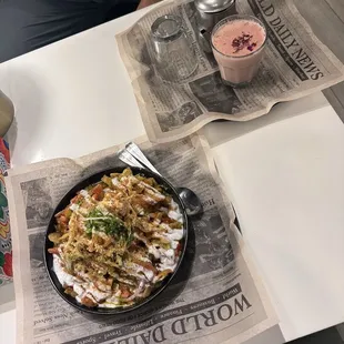 Lahori Samosa Chaat Bowl