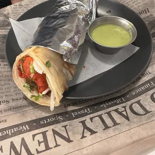 Chicken Boti Roll