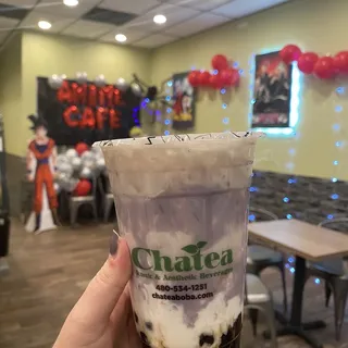 Coconut Taro Milk Tea