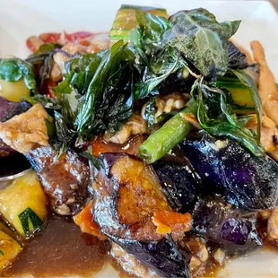 Eggplant Basil (pork)