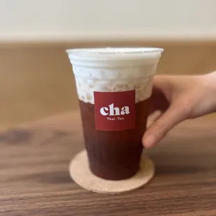 Oat Milk Thai Black Tea