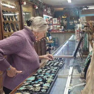 So many rings to choose from.