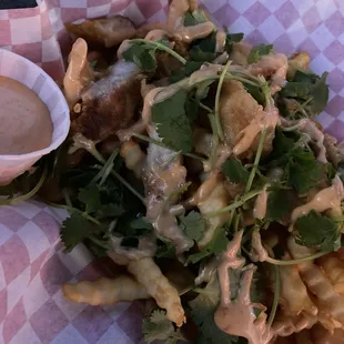 Pork belly fries