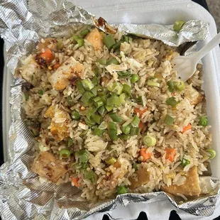 tofu fried rice