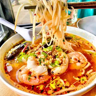 Tom Yum Noodle Soup