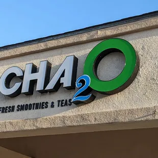 Sign above the front door