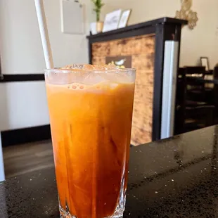 Iced Thai tea