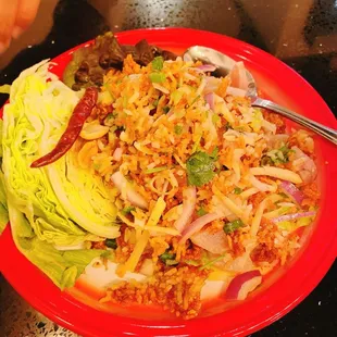 Crispy Rice Salad
