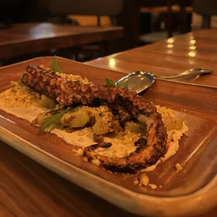 Pulpo Al Guajillo