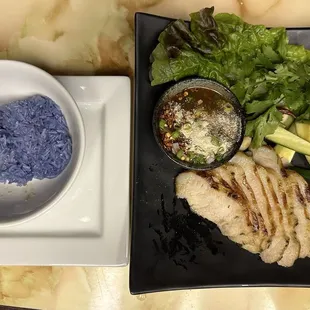 The newest item on the menu is grilled pork collar!!! Oh my this is soooo delicious!