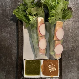 Fresh Rolls with Tofu