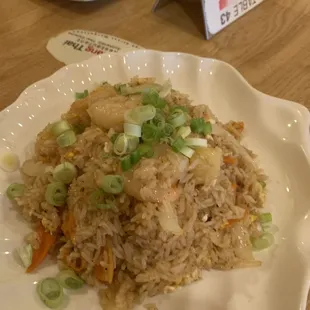R1. Chaang Pineapple Fried Rice with Shrimp