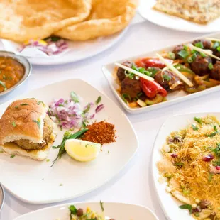 Bhatura, Vada Pav, Manchurian