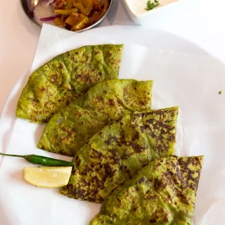 Spinach Paratha