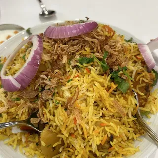 Lucknowi Vegetable Biryani
