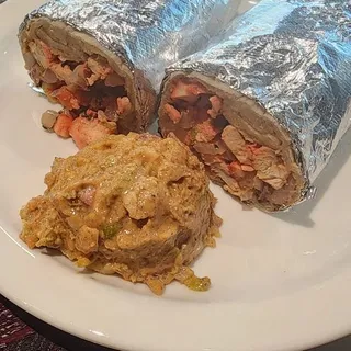 Desi Chicken Wrap