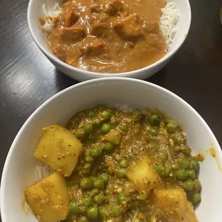 Aloo Matar Dinner
