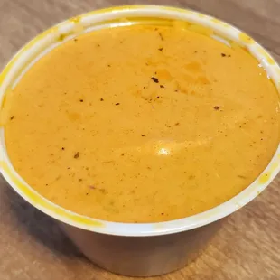 Friday, May 5, 2023 - Curry Sauce: 4oz, Butter Sauce, Extra Spicy ($2.50)