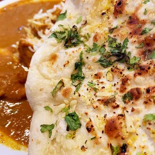 a close up of a plate of food