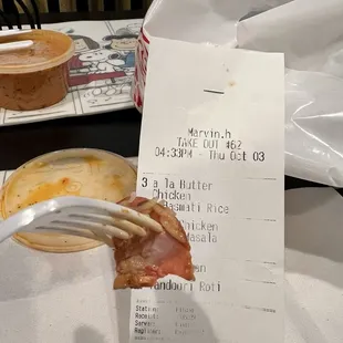 Raw chicken Butter Chicken Dinner