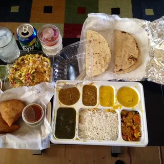 Bhel Thali