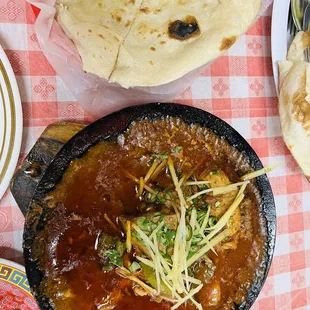 Always deliciously gingerly, spicy  "Tawa chicken "