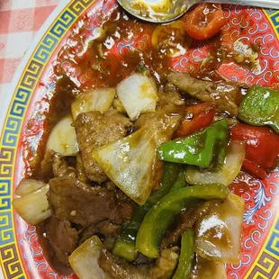 Pepper Steak Lunch Special. So good!
