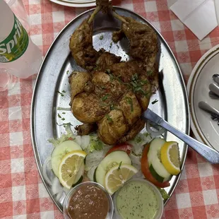 Ate lahori charga, chicken Szechuan Chicken , Chicken Lo Mein and paya couldn't take pic of everything we was super hungry