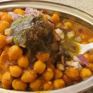 Samosa chaat
