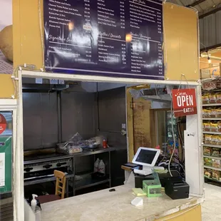 The ordering counter