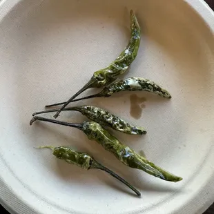 Mega hot tiny chilis