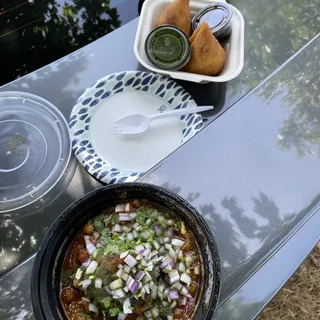 Samosa Chaat