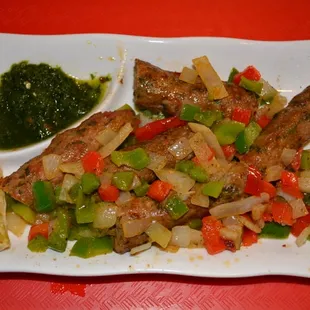 Seekh kebab chk side