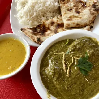 Saag Chicken Curry