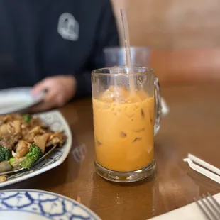 Thai iced tea