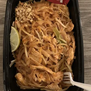 Chicken Pad Thai Noodle - Level 4