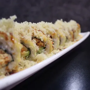 Lousiana Deep fried sushi roll