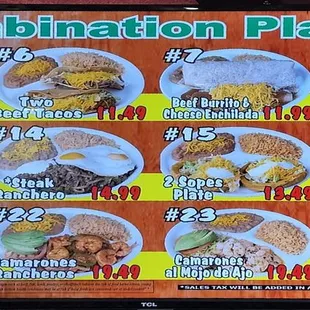 Combo plates