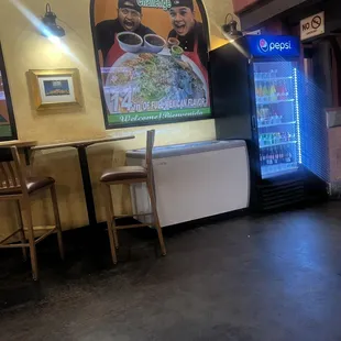 Inside
