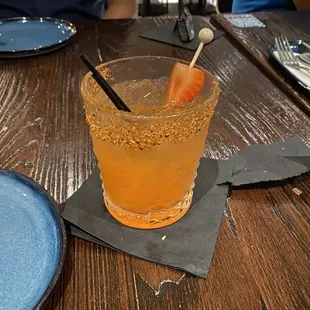 I ordered the ranchero cocktail to begin and it was so good, the mixture of spicy, salty and sweet was delicious.